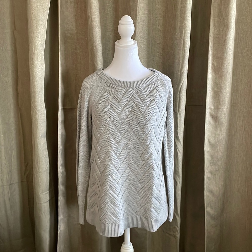 Like new gray sweater - large Sonoma brand